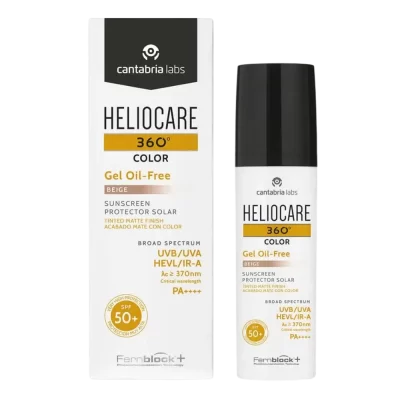 Sublime | Heliocare 360 Gel Oil Free Color Beige Spf50+ X 50Ml